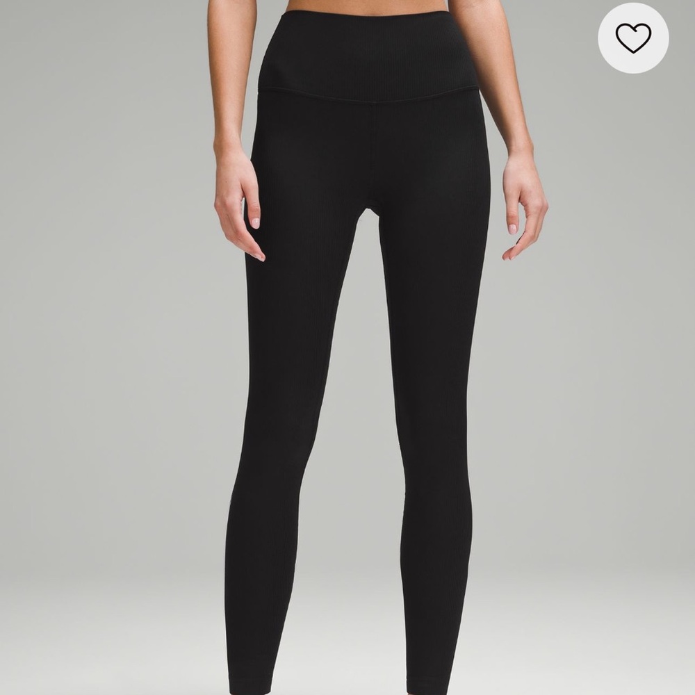 Lululemon Align Ribbed High Waist Legging 28” sz 4
